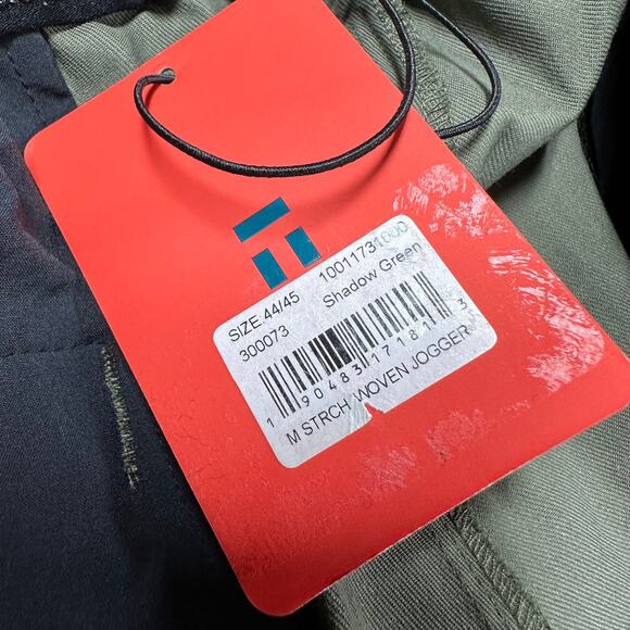 Tommy John NWT Go Anywhere Collection Shadow Green Stretch Jogger Pant 44/45 - Picture 4 of 9